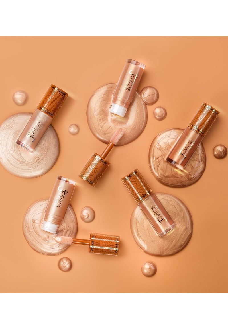 Juvia's - Juvia's Place Nubian Glow Liquid Luminizer - Star Struck, Radiant Highlighter Makeup Glowy Tint Daily Dewy Luminous Beauty Creamy Bronzing Skincare Radiating Brightening Natural Shine Face & Cheeks - Image 1