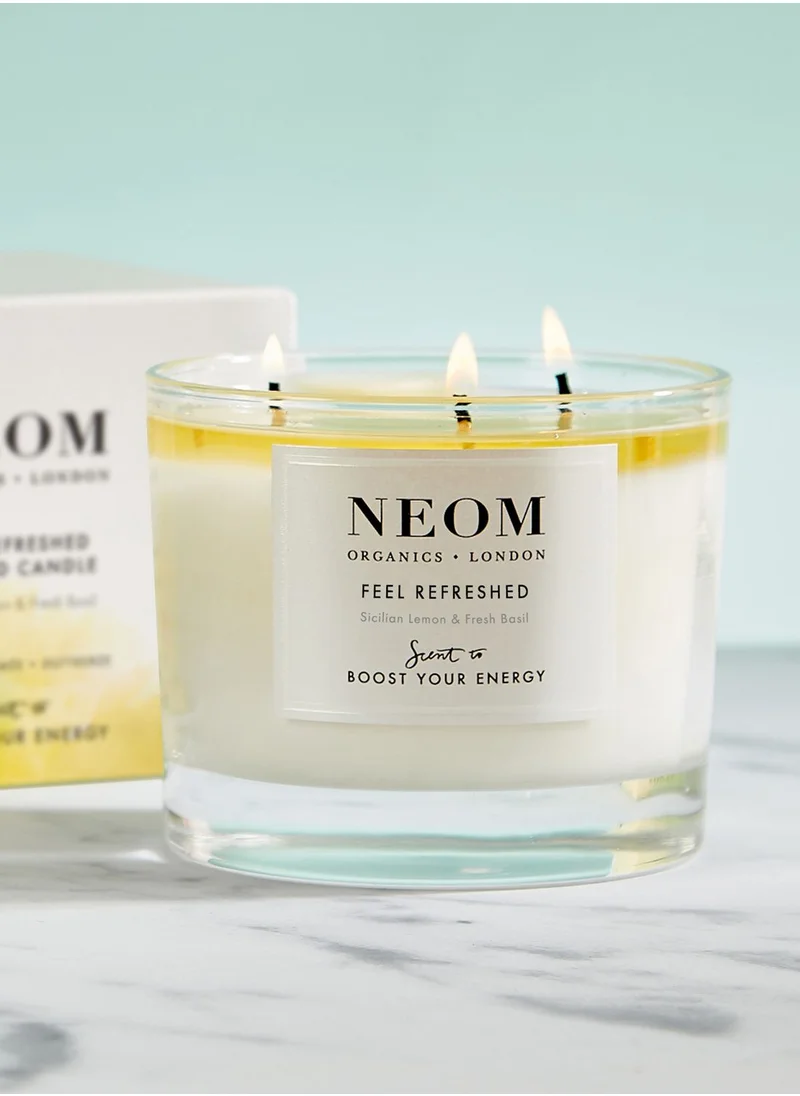 NEOM Organics Feel Refreshed 3 Wick Scented Candle