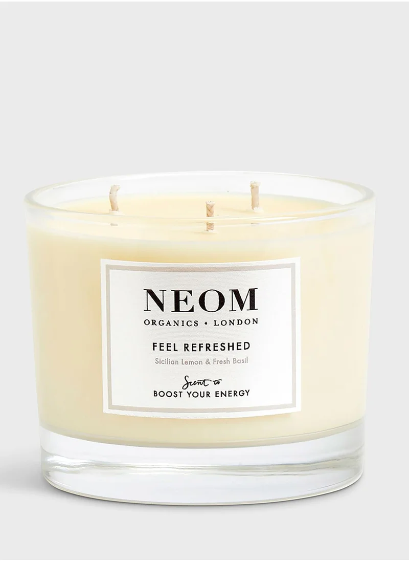 NEOM Organics Feel Refreshed 3 Wick Scented Candle
