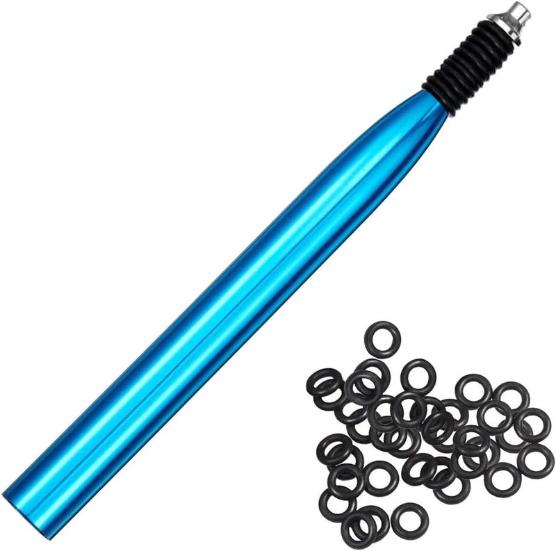 LAIBOREC Wacky Rigging Tool, Fishing Bait Rigs, Wacky Rig Ring Tool with 70PCS Worm O-Rings, Wacky Worm Kit for Senko Neko Finesse Stick Soft Baits - Image 1