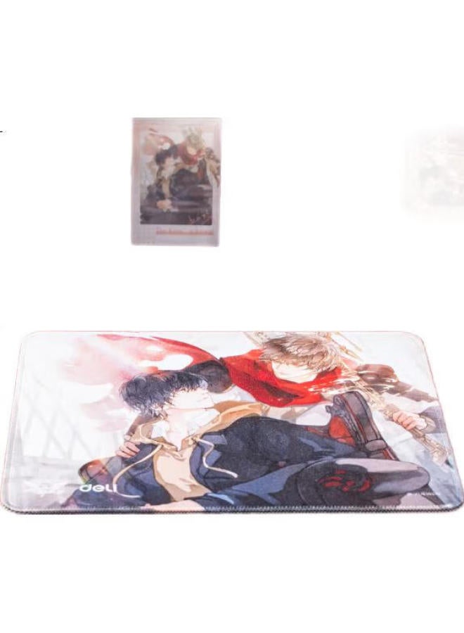 Deli The King'S Avatar Collaboration Mouse Pad Licensed By Yuewen Office Study Cartoon Anime Mouse Pad Mirror Twin Design Qz451 - Image 1