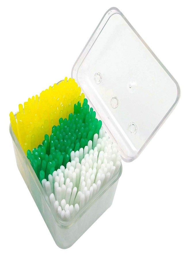 GARASANI Household, Travel Portable Disposable Plastic Curved Hook Toothpicks, Teeth Cleaning Tool, Anti-Slip Handle Design (300 Pcs) - Image 5