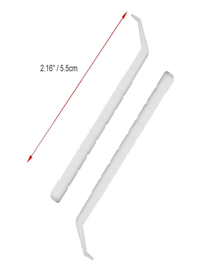 GARASANI Household, Travel Portable Disposable Plastic Curved Hook Toothpicks, Teeth Cleaning Tool, Anti-Slip Handle Design (300 Pcs) - Image 4