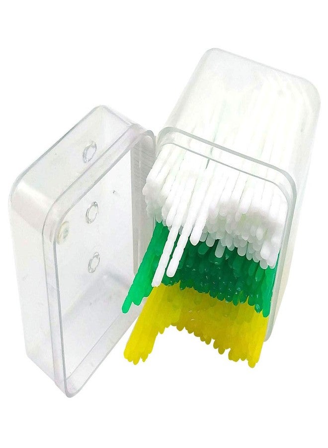 GARASANI Household, Travel Portable Disposable Plastic Curved Hook Toothpicks, Teeth Cleaning Tool, Anti-Slip Handle Design (300 Pcs) - Image 2