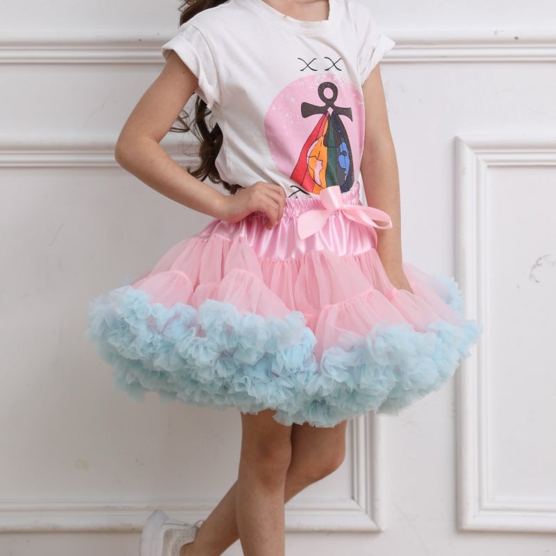 Children'S Tutu Skirt, Gauze Skirt, Girl'S Skirt, Princess Dance Skirt, Cake Skirt, Baby Party - Image 1
