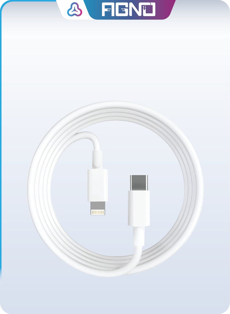 AGNO iPhone Lightning Charging Cable 1M - Image 2