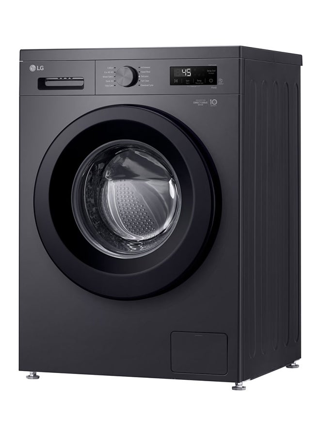 LG 8 kg Front Load Washing Machine with Steam Technology & 6 Motion DD F2Y1TYP6J Black - Image 5