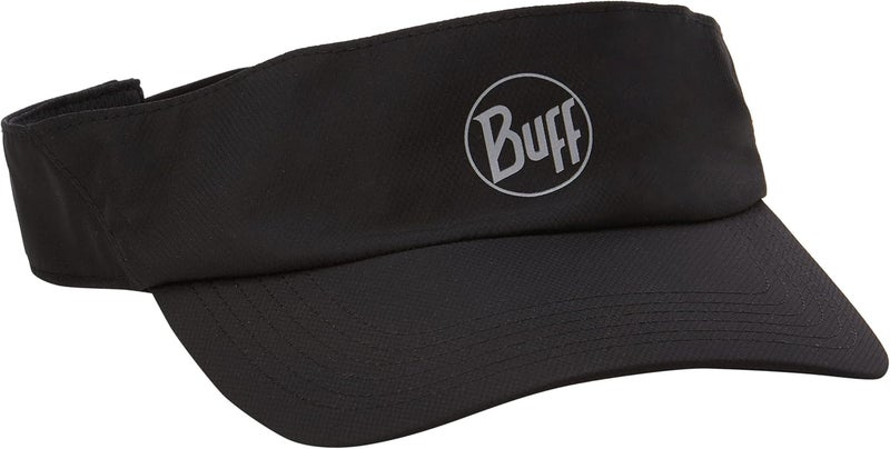 Buff Reflective Visor Cap R-Solid, Black, One Size - Image 1