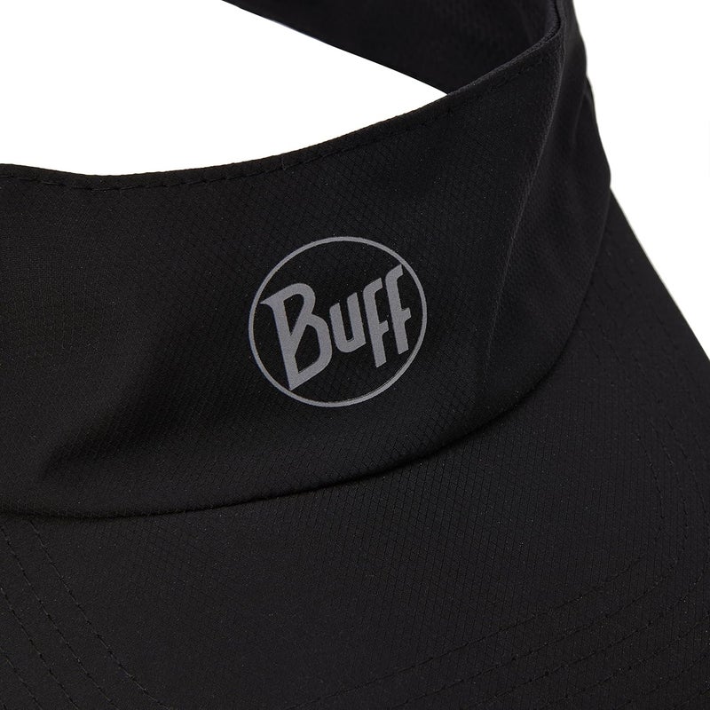 Buff Reflective Visor Cap R-Solid, Black, One Size - Image 4