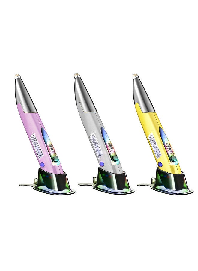 2.4GHz Optical Pen Mouse Left & Right Hands Rechargeable Wireless Optical Pocket Pen Mouse Wireless Dual Right Keys Grey