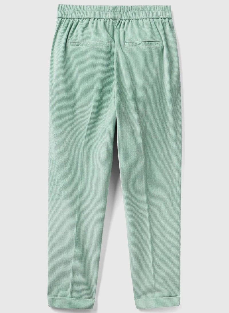 يونايتد كولورز أوف بينتيون تشينو مخمل بخصر مطاطي - Image 5