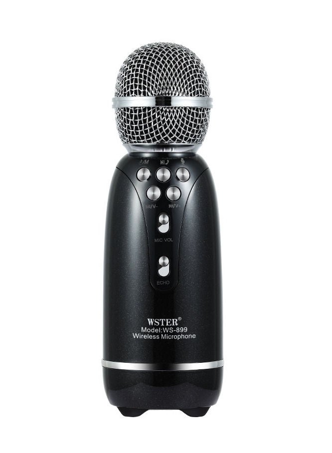 ويستر WS-899 Duet Mode Dual Wireless Support مبدل الصوت كاريوكي ميكروفون محمول بلوتوث المتكلم - Image 1