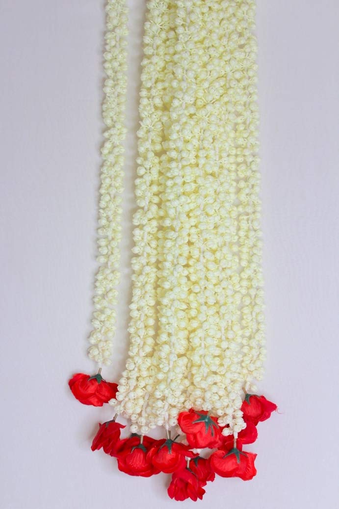 SHOPEE Artificial Flowers Multicolour 5 PieceEach String 76CM