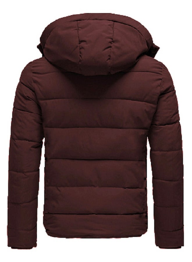 general Puffer Zipped Jacket With Removable Hood - Image 3