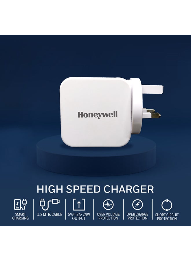 Honeywell Zest Charger 4.8Amp White - Image 2