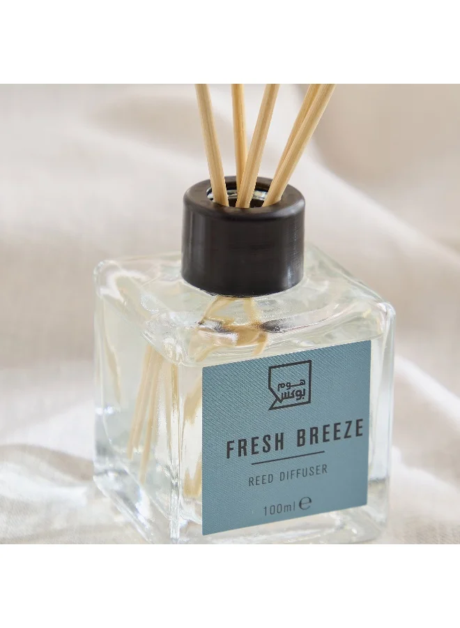 Home Box Nina Fresh Breeze Square Bottle Diffuser - 100 ml
