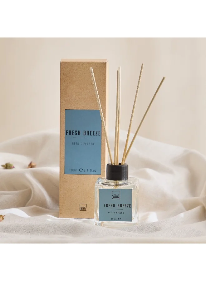 Home Box Nina Fresh Breeze Square Bottle Diffuser - 100 ml