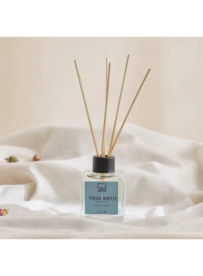Home Box Nina Fresh Breeze Square Bottle Diffuser - 100 ml
