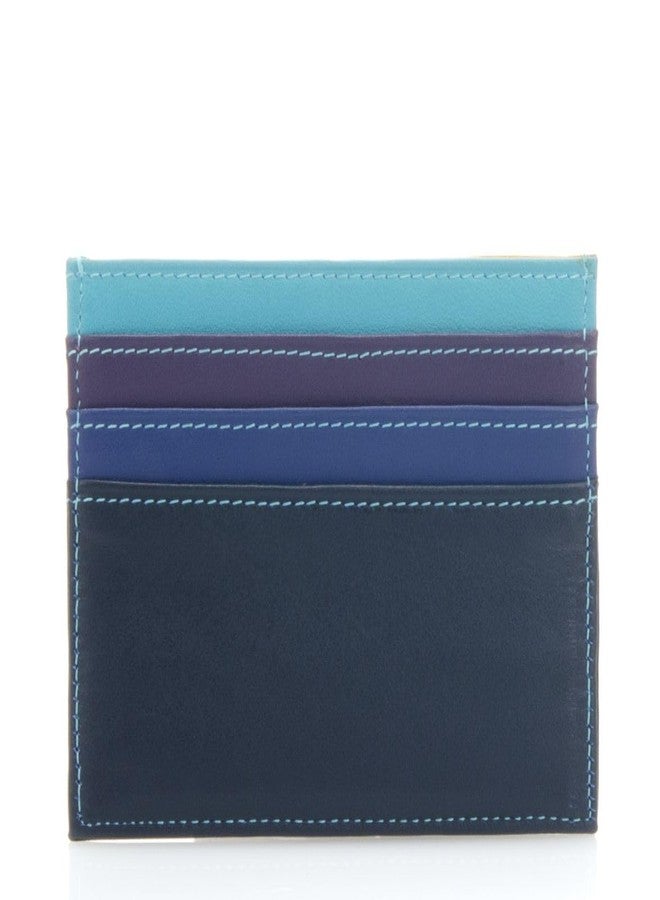 mywalit Double-Sided Leather Credit Card Holder | 6 Card Slots & ID Window | Black Pace | Stylish & Compact Accessory for Men & Women | Perfect for Everyday Use - Image 2