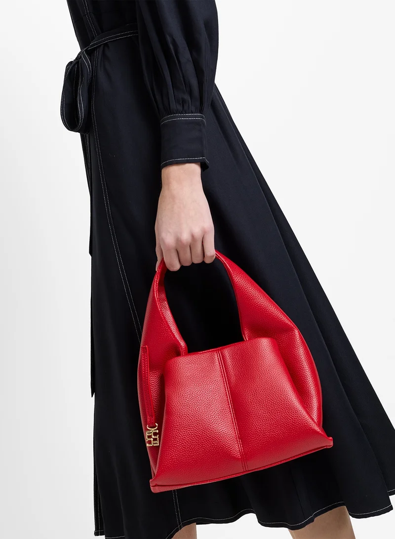 Women Red Adele Bucket Bag