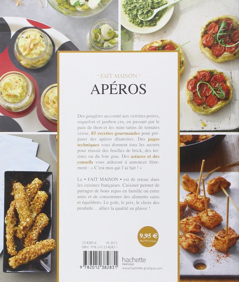 HACHETTE PRAT Apéros: Recettes gourmandes à réaliser à la maison - Image 2