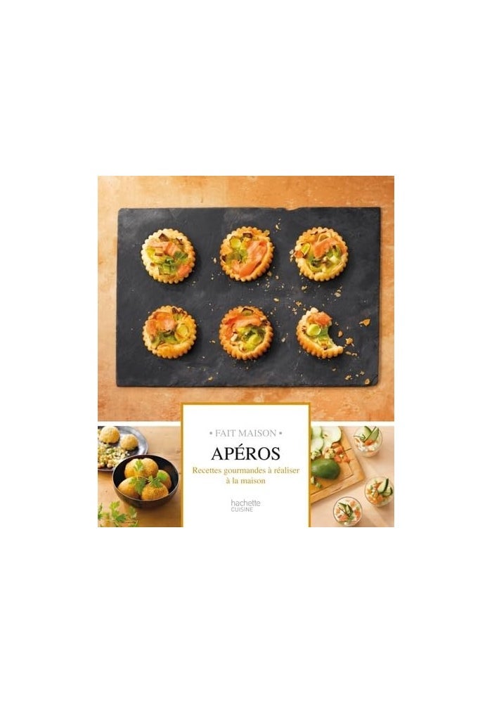 HACHETTE PRAT Apéros: Recettes gourmandes à réaliser à la maison - Image 1