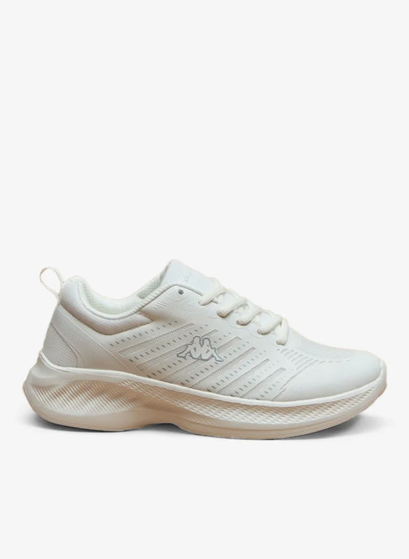 Kappa Women's Textured Sports Shoes with Lace-Up Closure