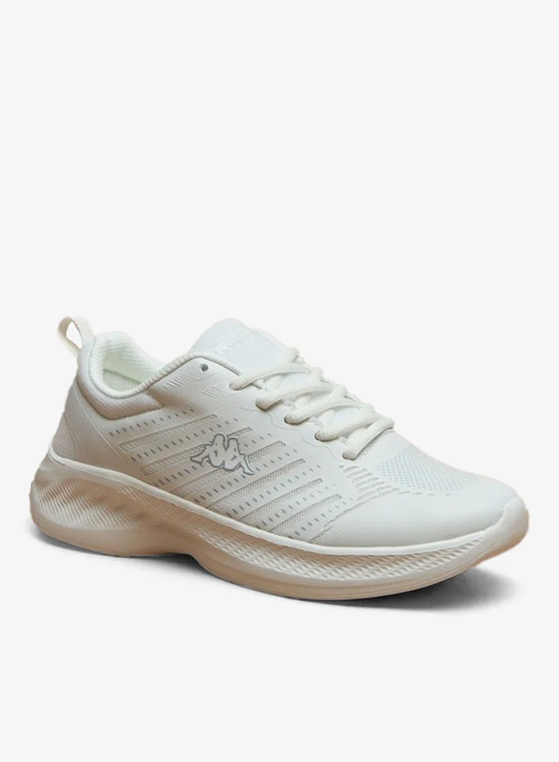 Kappa Women's Textured Sports Shoes with Lace-Up Closure