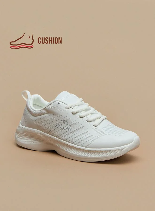 Kappa Textured School Sports Shoes With Lace-Up Closure