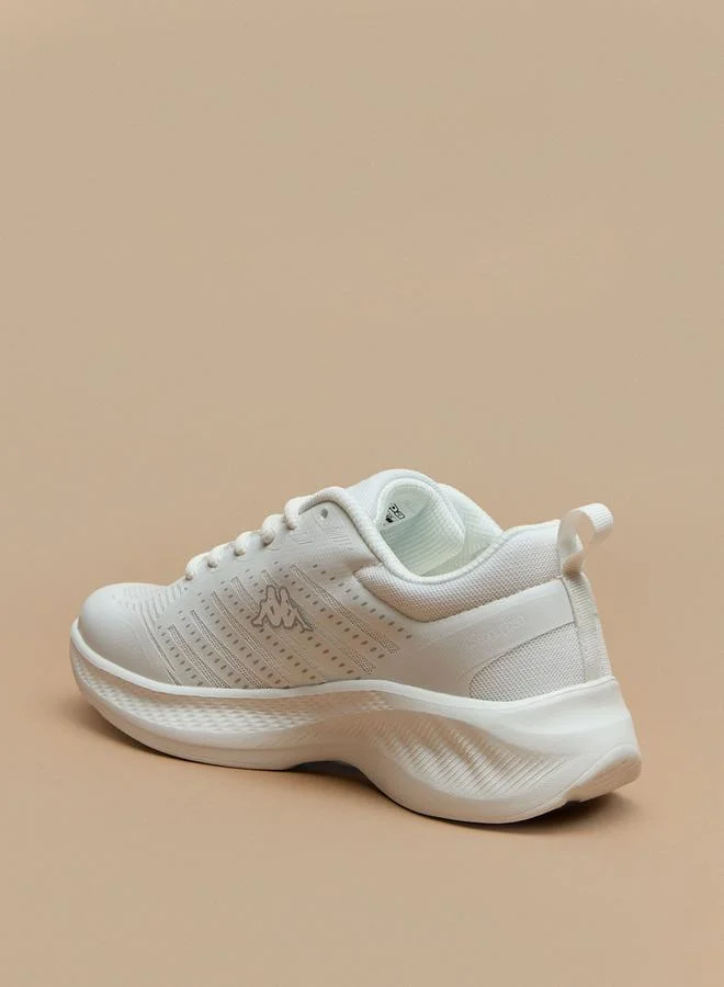 Kappa Textured School Sports Shoes With Lace-Up Closure