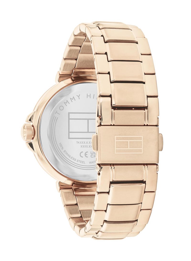 TOMMY HILFIGER Round Analog Women'S Silver White Case Watch - 1782756 - Image 2