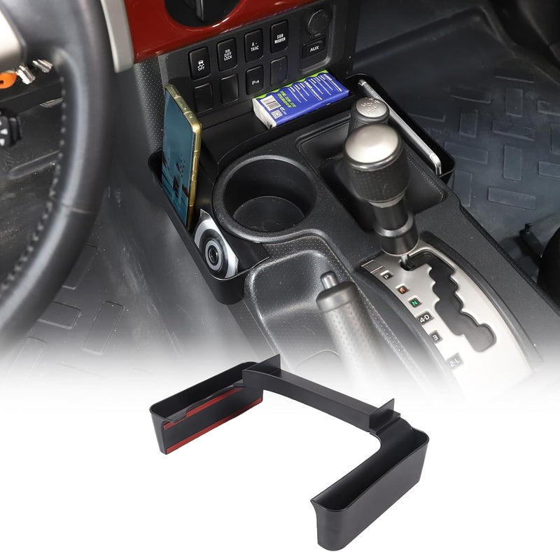 AUTOKAY Fgtagtal Gear Shift Organizer Tray for Toyota FJ Cruiser 2007-2021 - ABS Storage Box - Image 1