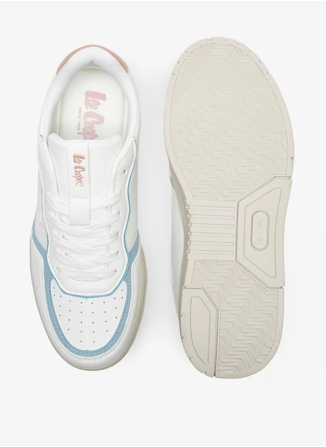 لي كوبر Women's Lace-Up Sneakers