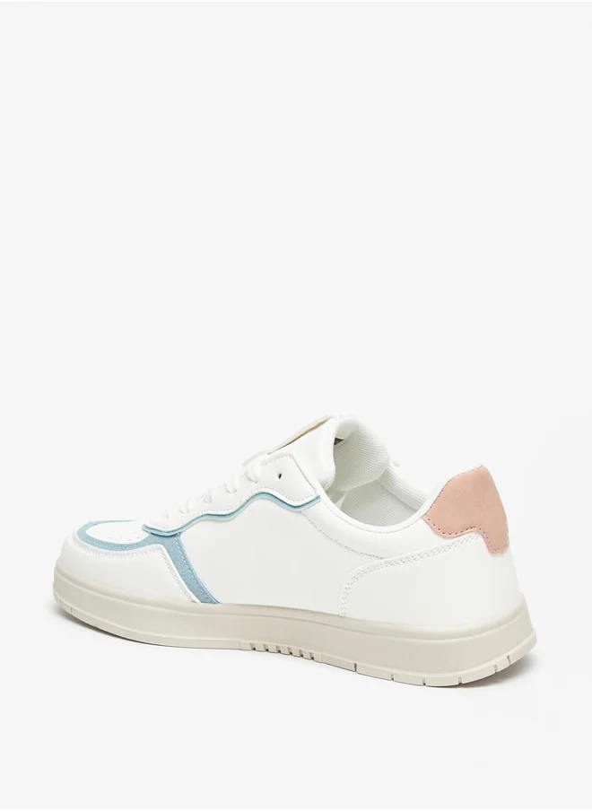 لي كوبر Women's Lace-Up Sneakers