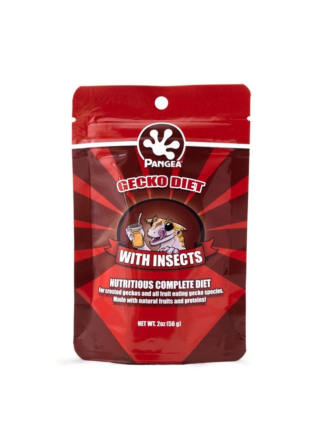 Pangea Pangea Fruit Mix with Insects Crested Gecko Complete Diet 2 oz  - Image 1