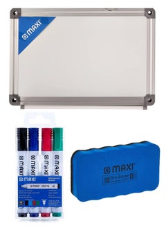 Maxi A4 Size Whiteboard With Markers and Duster  - Image 1