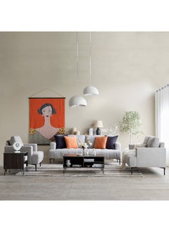 Home Box Scott 3-Seater Fabric Sofa  - Image 3