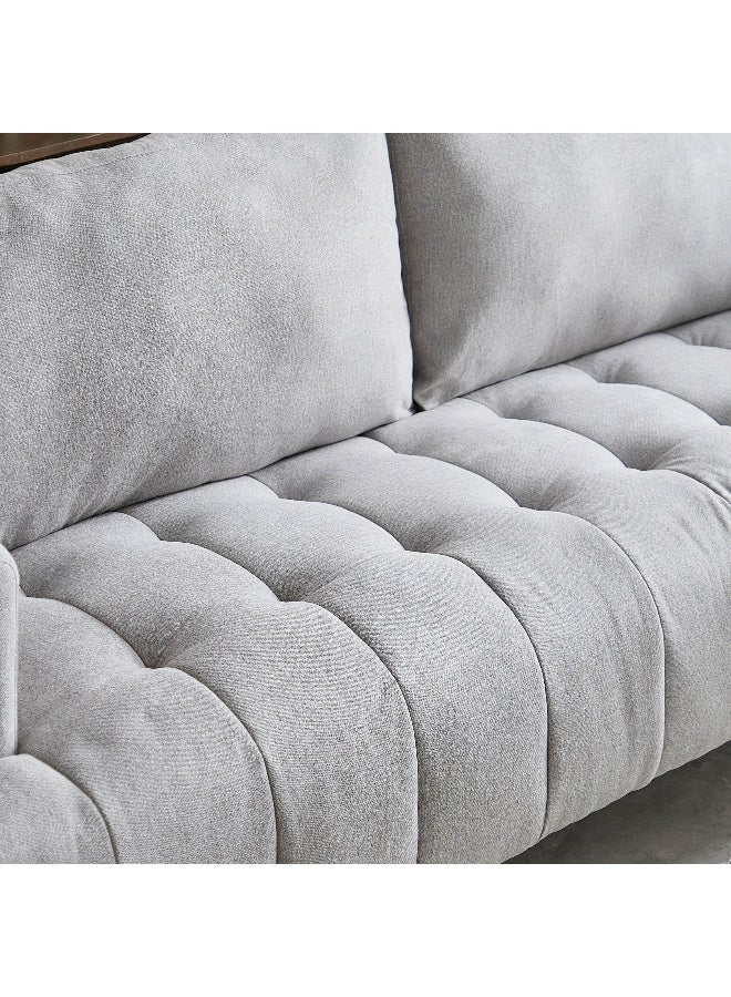 Home Box Scott 3-Seater Fabric Sofa  - Image 2