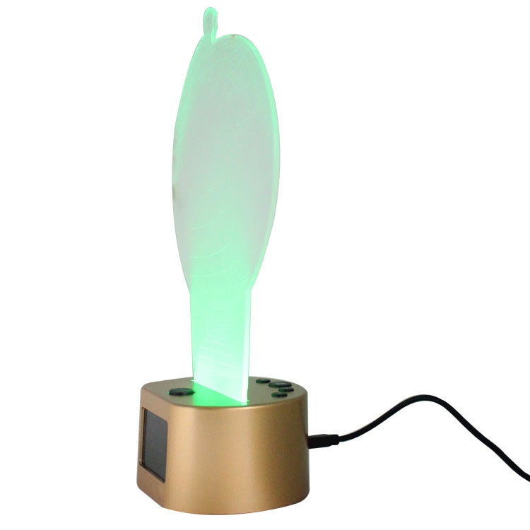 Led Lamp Transform Creative With Acrylic Pattern Electronic Calendar Gift 3D Colorful Night Light Alarm Clock - Image 5