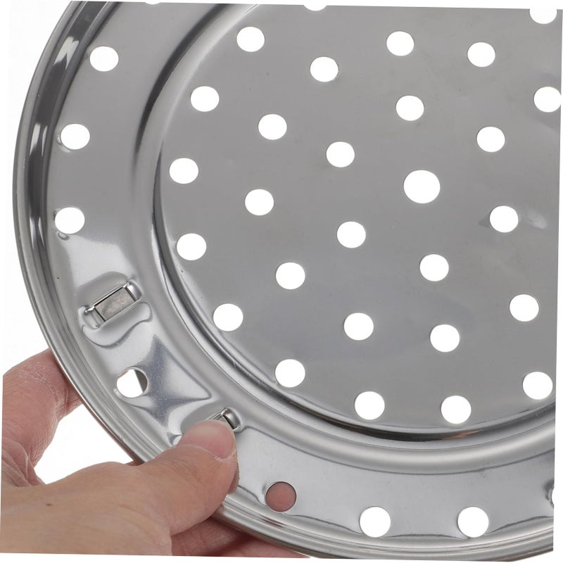 2 Pcs Stainless Steel Steamer Rack For Cooking Fish Vegetables Easy To Clean - Image 3