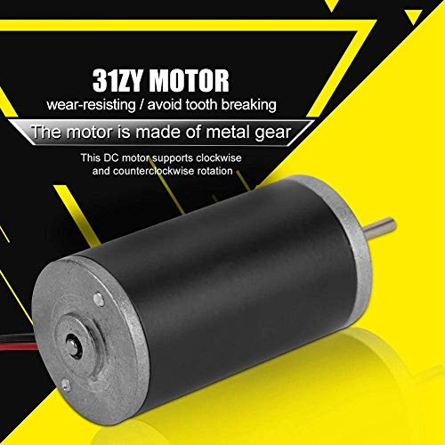 Hilitand Permanent Magnet Motors, 31ZY High Speed CW/CCW Permanent Magnet DC Motor for DIY Generator(12V8000RPM) - Image 4