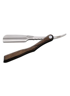 Feather Feather Artist Club SS Wood Folding Straight Razor  - Image 1