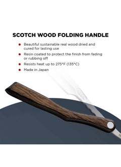 Feather Feather Artist Club SS Wood Folding Straight Razor  - Image 4
