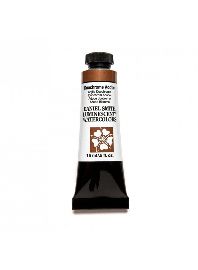 DANIEL SMITH Extra Fine Watercolor Paint, 15ml Tube, Duochrome Adobe, 284640036 - Image 1