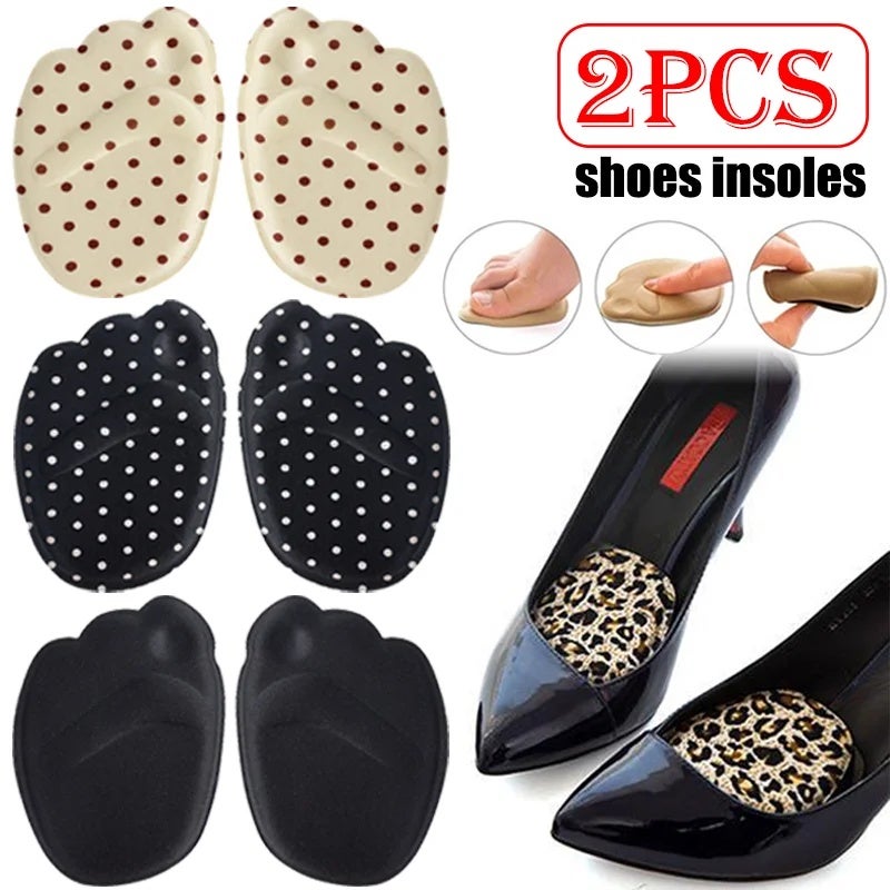 2pcs Insoles for Shoes Women High Heels Foot Cushions Adjust Size Anti-slip Sole Insert Sports Hiking Pain Relief Shoes Pads - Image 2