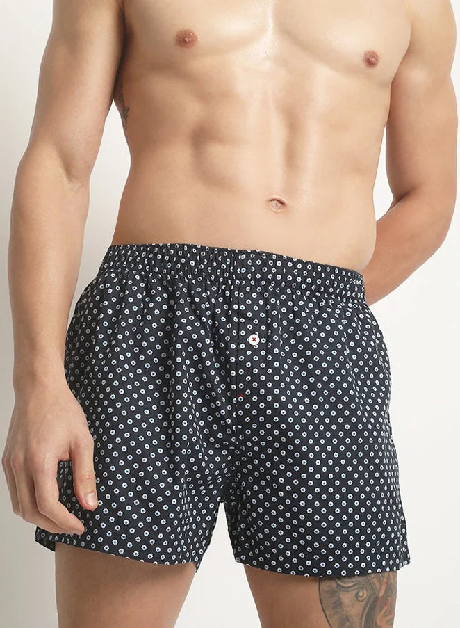 THE BEAR HOUSE Mens Cotton Boxers Multipack Soft Breathable Underwear for Men Loose Fit Comfortable Boxer Shorts for Daily Wear