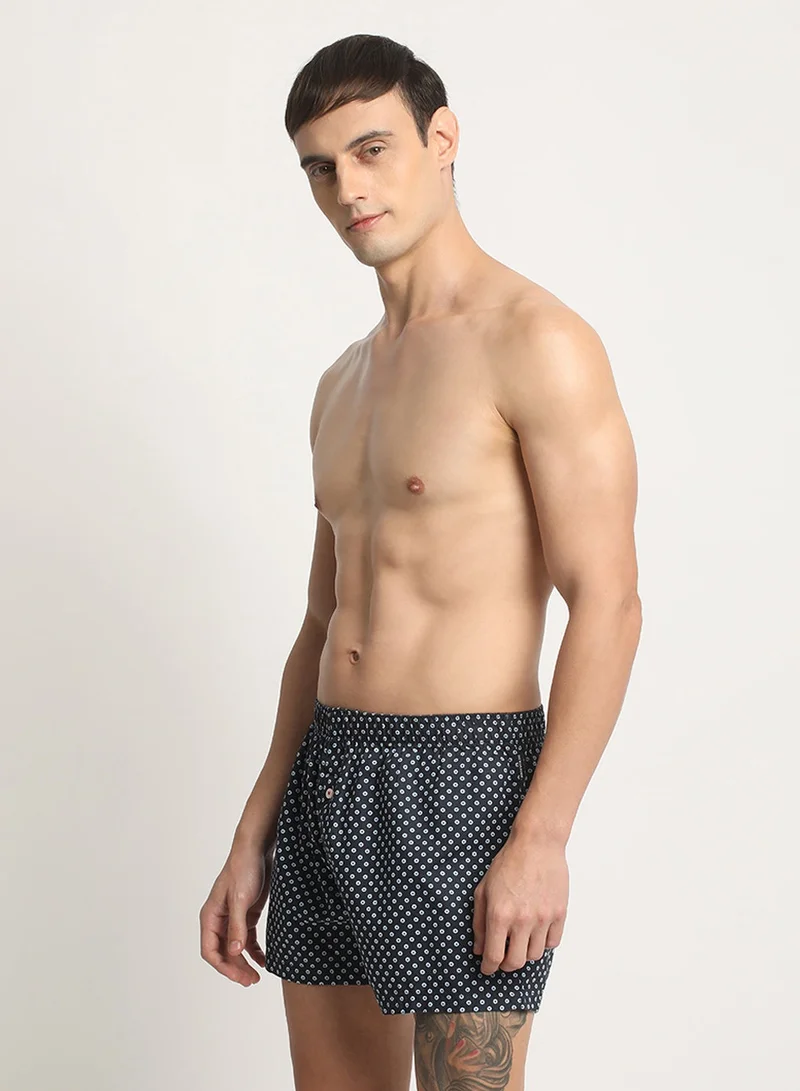 THE BEAR HOUSE Mens Cotton Boxers Multipack Soft Breathable Underwear for Men Loose Fit Comfortable Boxer Shorts for Daily Wear