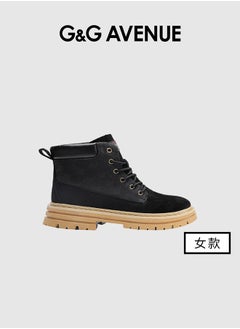 G&G AVENUE Men outdoor ankle boots Martin boots Men high top boots Thick soled autumn and winter men boots Snow boots Men Martin boots  - Image 3