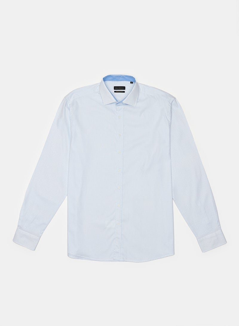 DALYDRESS Fancy Regular Fit Long Sleeve Cotton Shirt - Image 1