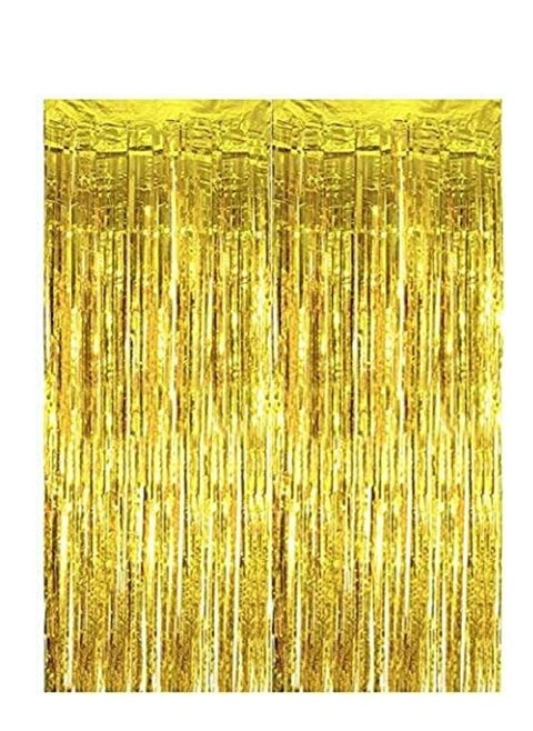 A set of tassel curtains consisting of one meter long pieces